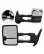 Power Heated Chrome Towing Mirrors for 07-13 LED Signal & Backup Lamp