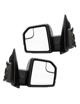 For 2015-2018 F150 (8 pin) Power/Heated Side Mirrors Replacement Left/Right