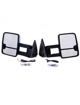 CHROME For 03-06 Towing Mirrors Power Heated Signals Pair